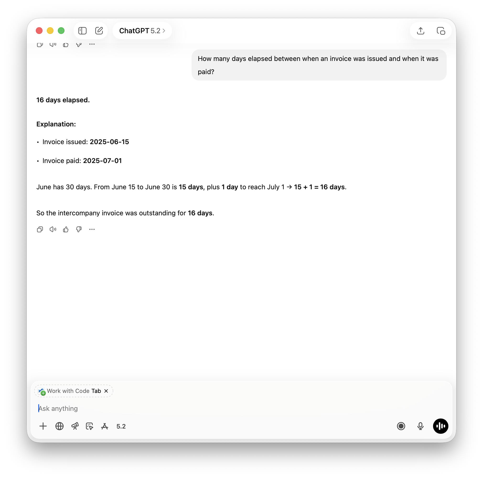 Querying Streck accounting data for insights